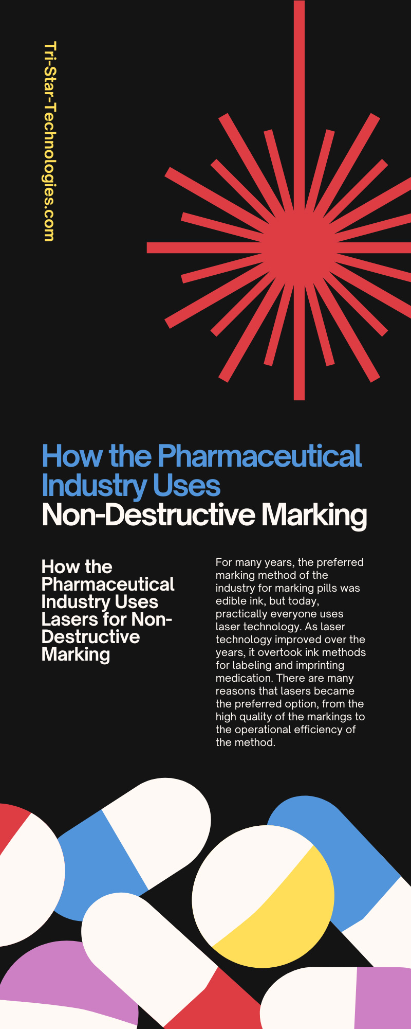 How the Pharmaceutical Industry Uses Non-Destructive Marking