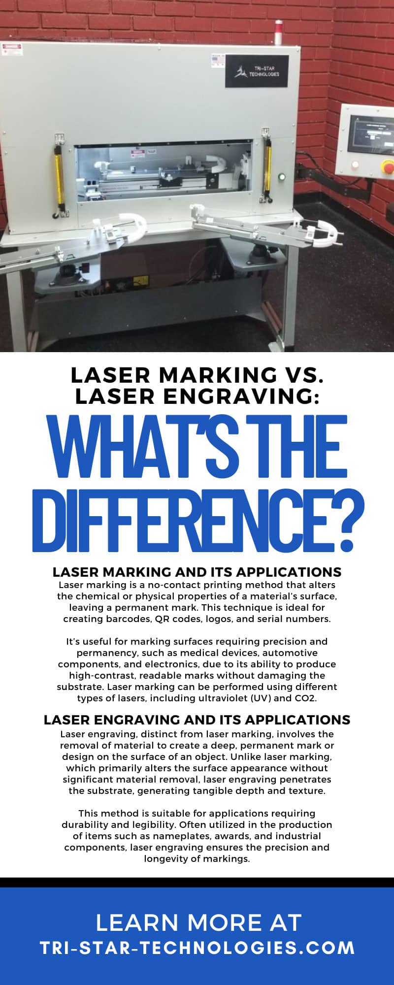 Laser Marking vs. Laser Engraving: What's the Difference?