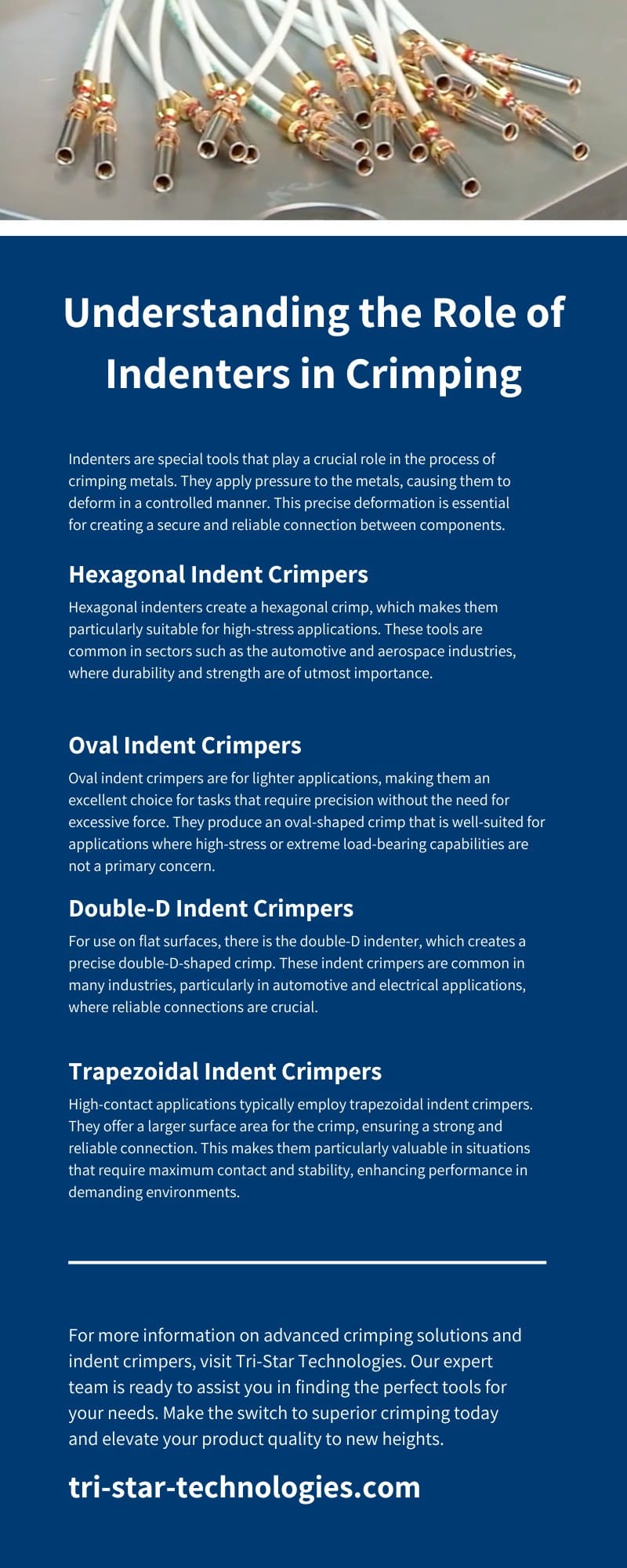 Understanding the Role of Die Nests in Crimping